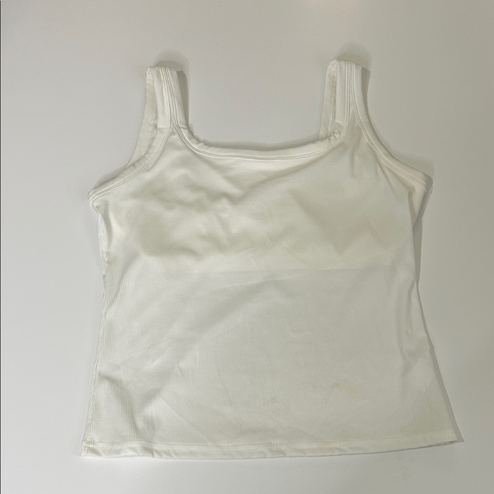 Women's White Tank Top